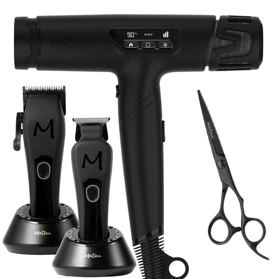 Matsui Black Out Clipper & Trimmer Combo