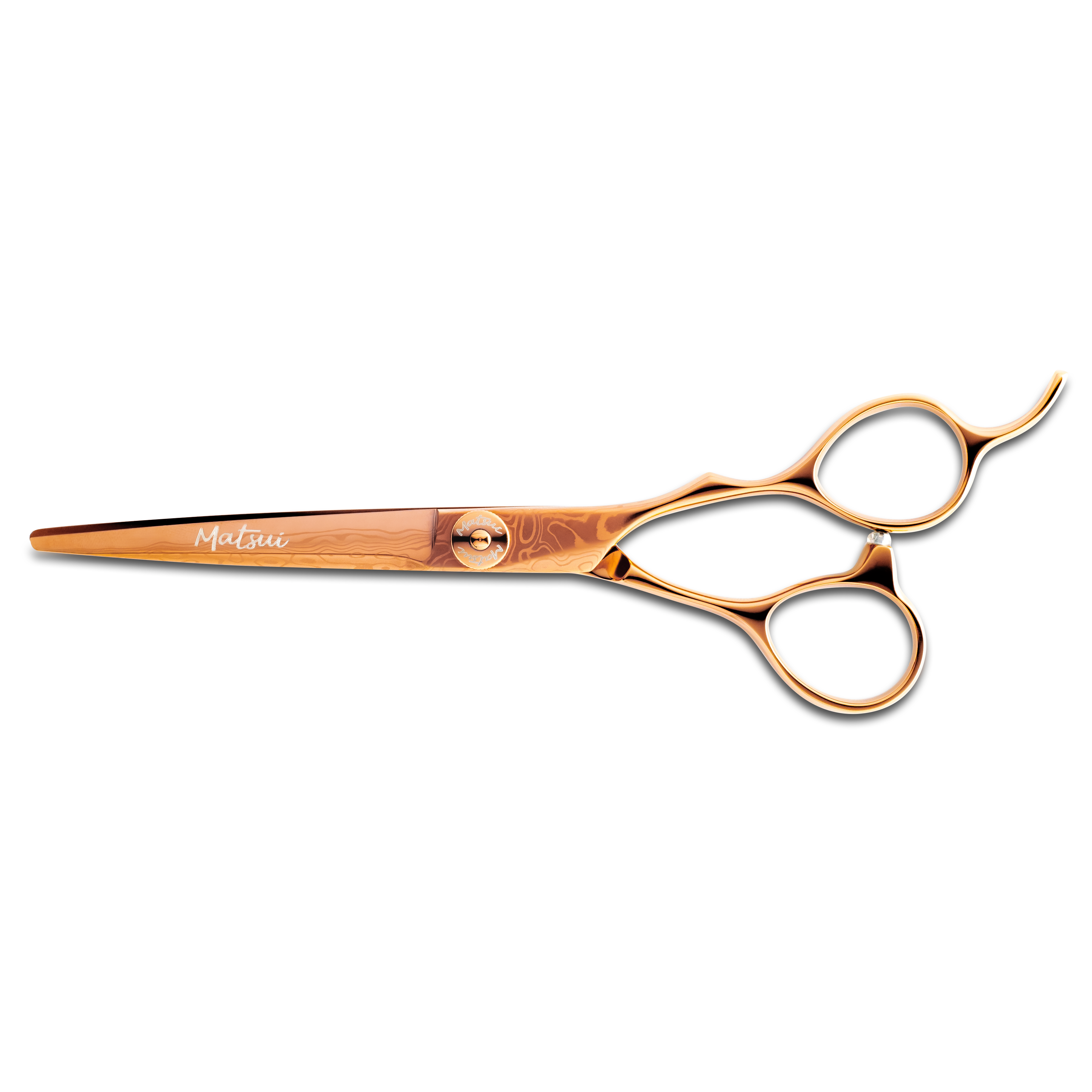 Signature Damascus Scissor Rose Gold