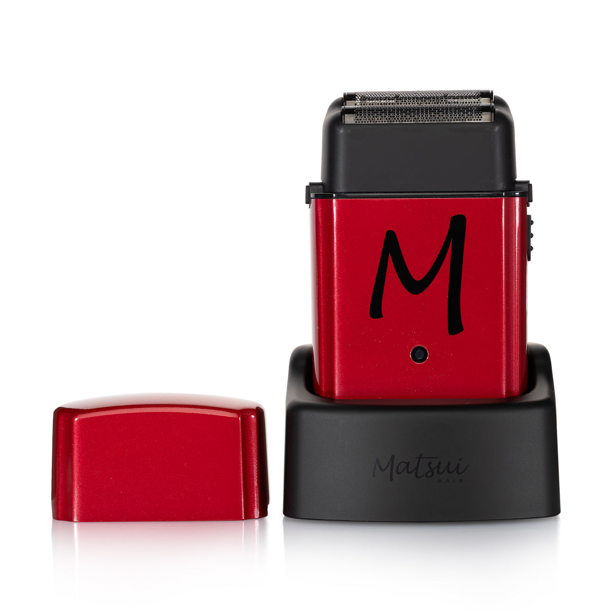 🎁 Matsui All Metal Double Foil Shaver - Cherry Red (100% off)