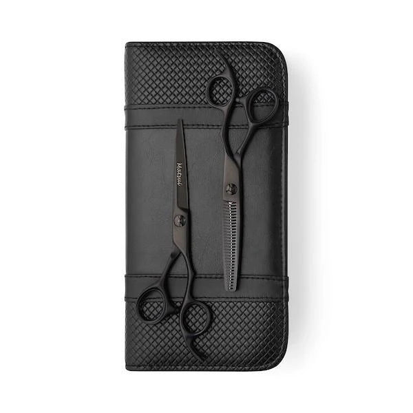 2025 Matsui Matte Black Offset Hairdressing Scissor