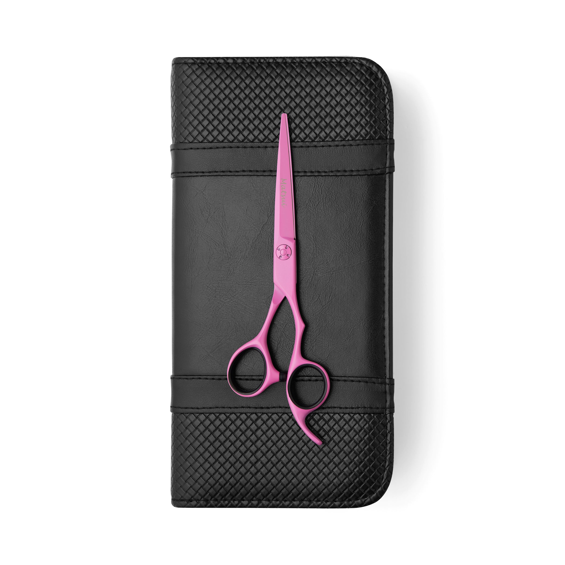 Matsui 2025 Neon Pink Offset Hair Scissors