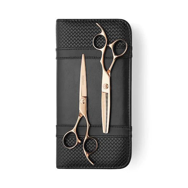 Matsui Rose Gold Aichei Mountain Offset Hairdressing Scissor
