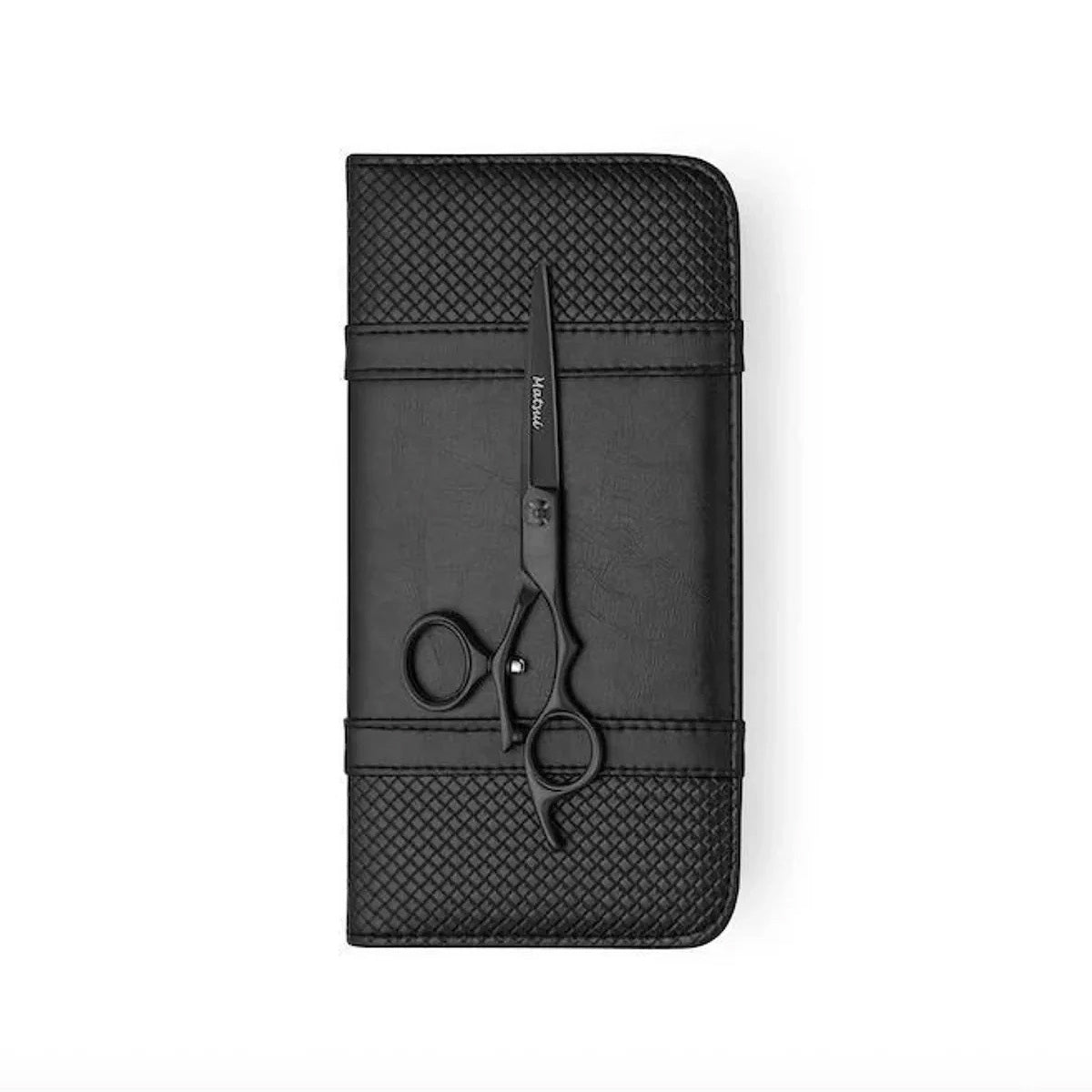 Premium Matsui VG10 Matte Black Swivel Scissors