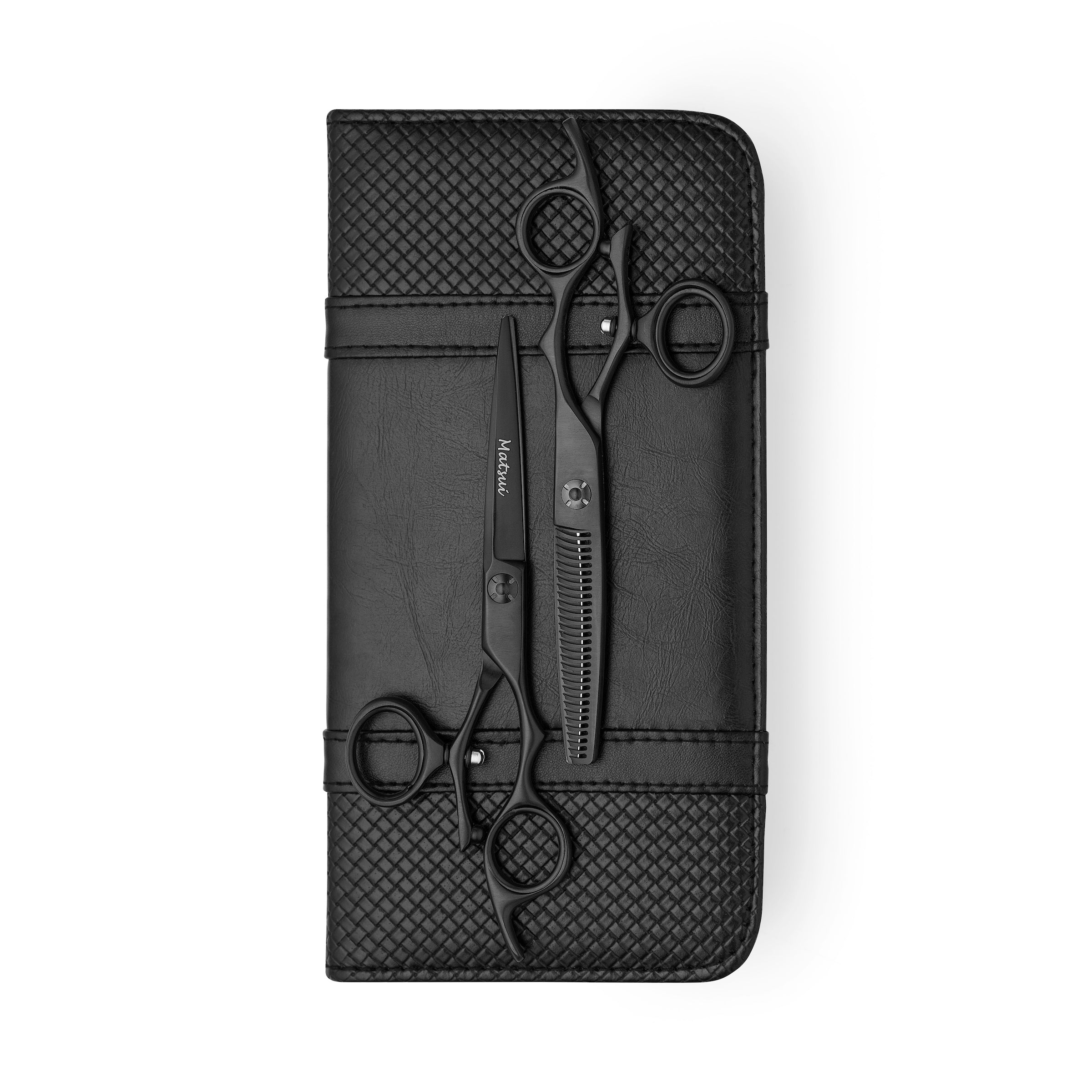 Matsui Matte Black Swivel Scissors