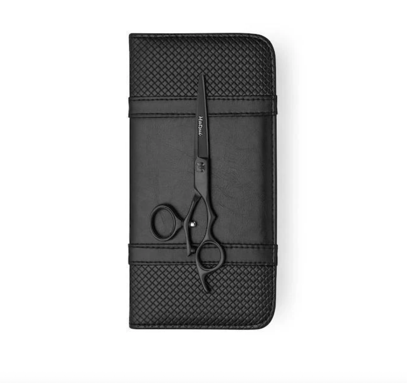 Premium Matsui VG10  Matte Black Swivel Scissors